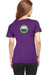 Soil and Tree Cycle T-shirt for Women Backside