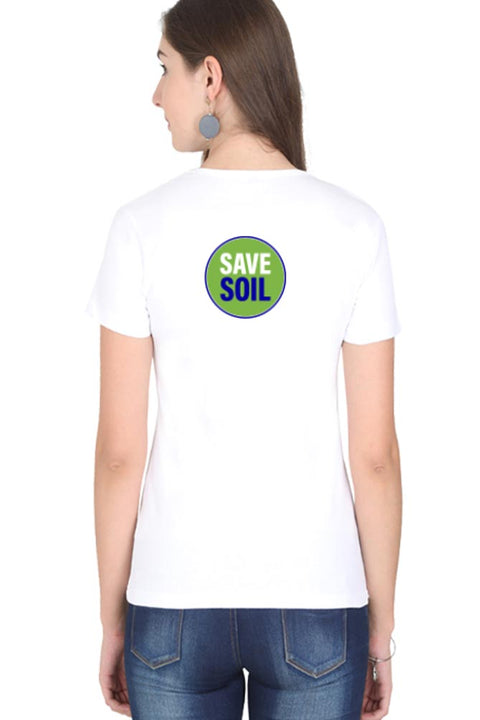 Soil is Getting Extinct Faster Than Dinosaurs T-shirt for Women Back