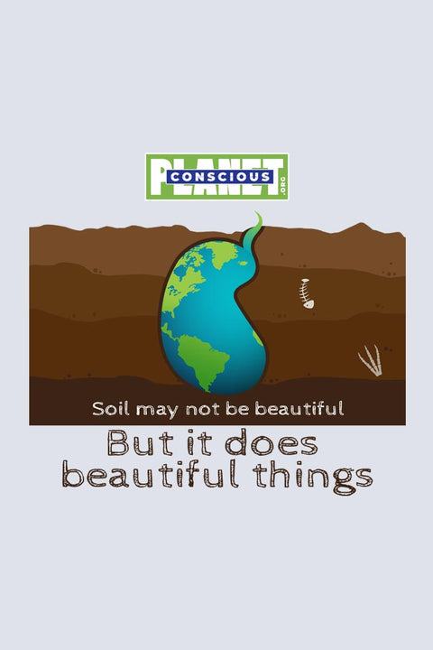 Soil May Not Be Beautiful T-shirt for Women Design