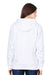 Plain White Sweatshirt Hoodies for Women Back