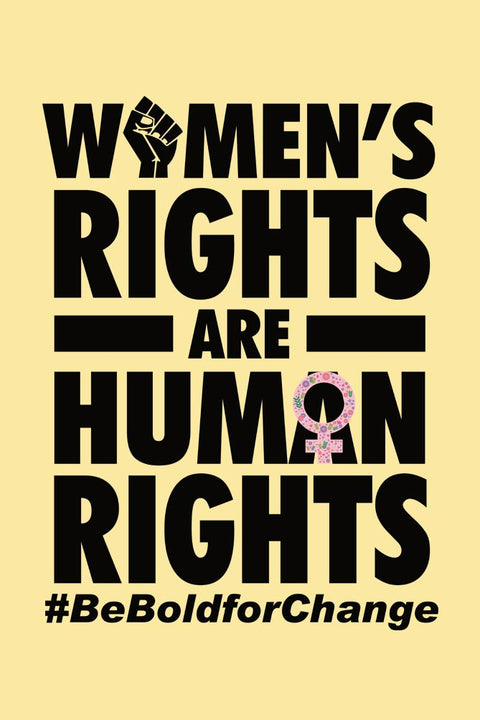Women's Rights are Human Rights T-Shirt for Women Design
